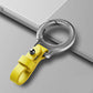 Portable Zinc Alloy Car Keychain with Strap