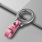 Portable Zinc Alloy Car Keychain with Strap