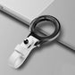 Portable Zinc Alloy Car Keychain with Strap