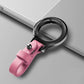 Portable Zinc Alloy Car Keychain with Strap