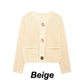 🔥Limited Time 55% Off 🔥Women's Fashion Cut-Out Knitted Cardigan