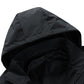 Men's Casual Warm Zip-Up Hooded Jacket