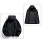 Men's Casual Warm Zip-Up Hooded Jacket