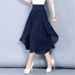 Women’s High Waist Cropped Chiffon Culottes