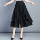 Women’s High Waist Cropped Chiffon Culottes