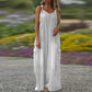 🔥Early Summer New✨Women's Loose Wide-Leg Jumpsuit with Pockets