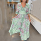 Seasonal bestseller with 50% off 🔥 Elegant long floral dress for women