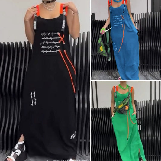 💖50% OFF💖Casual printed sleeveless dress for women