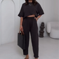 Relaxed Fit Two Piece Casual Set