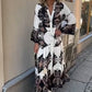 ⏰Limited-time offer 50% OFF⌛🌸Women's Elegant Printed Loose Flowy Dresses