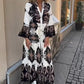 ⏰Limited-time offer 50% OFF⌛🌸Women's Elegant Printed Loose Flowy Dresses