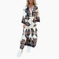 ⏰Limited-time offer 50% OFF⌛🌸Women's Elegant Printed Loose Flowy Dresses