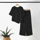 ✨Women's Irregular Hem Top & Wide Leg Pants Two - Piece Set
