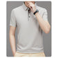 🎁Hot Sale 50% OFF⏳Men's Ice Silk Breathable Lapel Short Sleeve Shirt