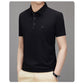 🎁Hot Sale 50% OFF⏳Men's Ice Silk Breathable Lapel Short Sleeve Shirt