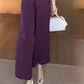 ⏳Time-limited Special 💖V-Neck Short Sleeve Top & Matching Wide-Leg Pants 2-Piece Set for Women