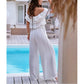 🌞Summer Sale🌺 Women’s Off - Shoulder Ruffle Jumpsuit – 50% OFF