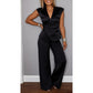 🎉 Last Day Promotion-50% OFF🔥💋Women's Elegant V-Neck Top & Pants Set