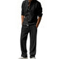 🍃Men's Casual Breathable Shirt and Pants Set