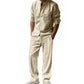 🍃Men's Casual Breathable Shirt and Pants Set