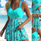 🌟Strap Top & Fitted Swim Shorts Separable Swimsuit - Beach Ready!👙🩳