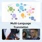 Smart Bluetooth Clip-On Translation Earphones