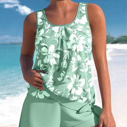Women's Printed Tankini Swimsuit