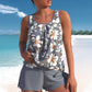 Women's Printed Tankini Swimsuit
