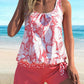Women's Printed Tankini Swimsuit