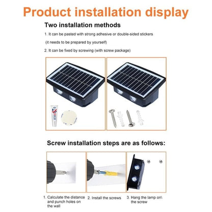 🔥🔥🔥Last Day Promotion 49% OFF🔥🔥🔥 Solar Powered Wall Light🌞💡🌟