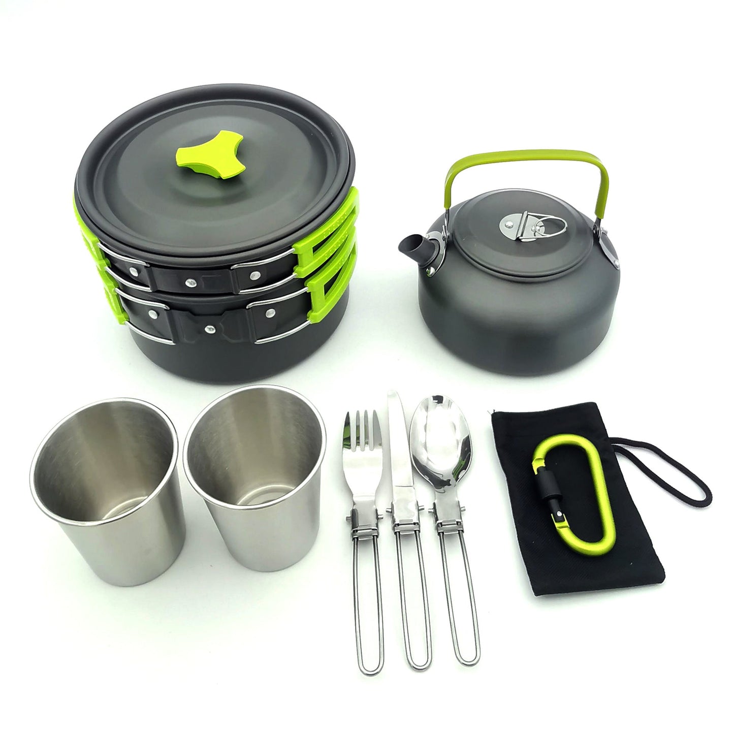 🔥Outdoor Essentials🔥Aluminum Outdoor Camping Cookware Set