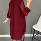 🎉Buy 2 Free Shipping🔥 – Mid Sleeve Straight Dress
