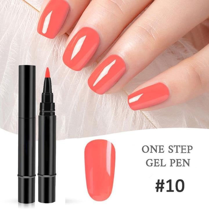 🎅Christmas Sale 49% OFF🔥One Step Nail Gel Pen🎁Buy 2 PCS Or More Get Free Shipping