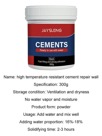 🔥New Year Special 49% OFF🔥 Anti-cracking and High-temperature Resistant Cement for Wall Repair