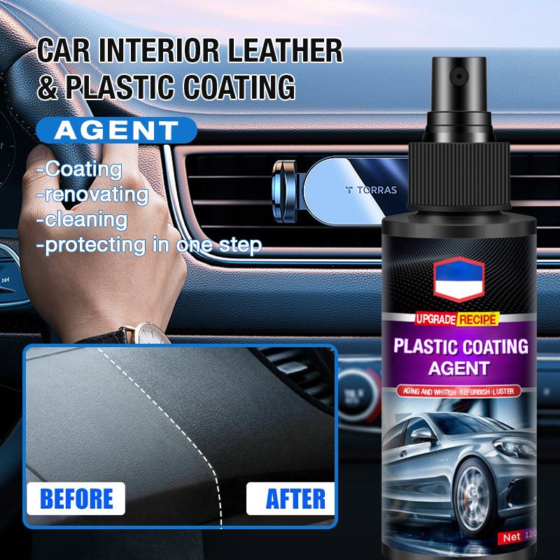 🎅🎄Christmas Sale 🥳Car Interior Leather and Plastic Coating Agent