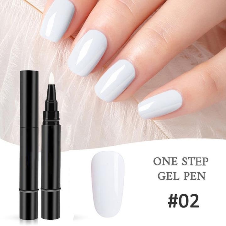 🎅Christmas Sale 49% OFF🔥One Step Nail Gel Pen🎁Buy 2 PCS Or More Get Free Shipping