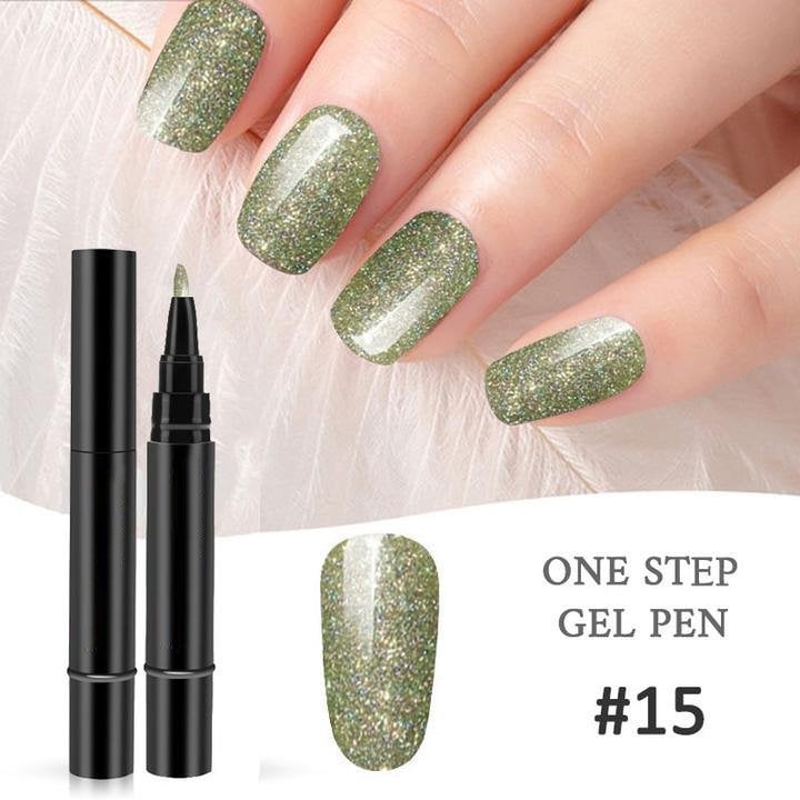 🎅Christmas Sale 49% OFF🔥One Step Nail Gel Pen🎁Buy 2 PCS Or More Get Free Shipping