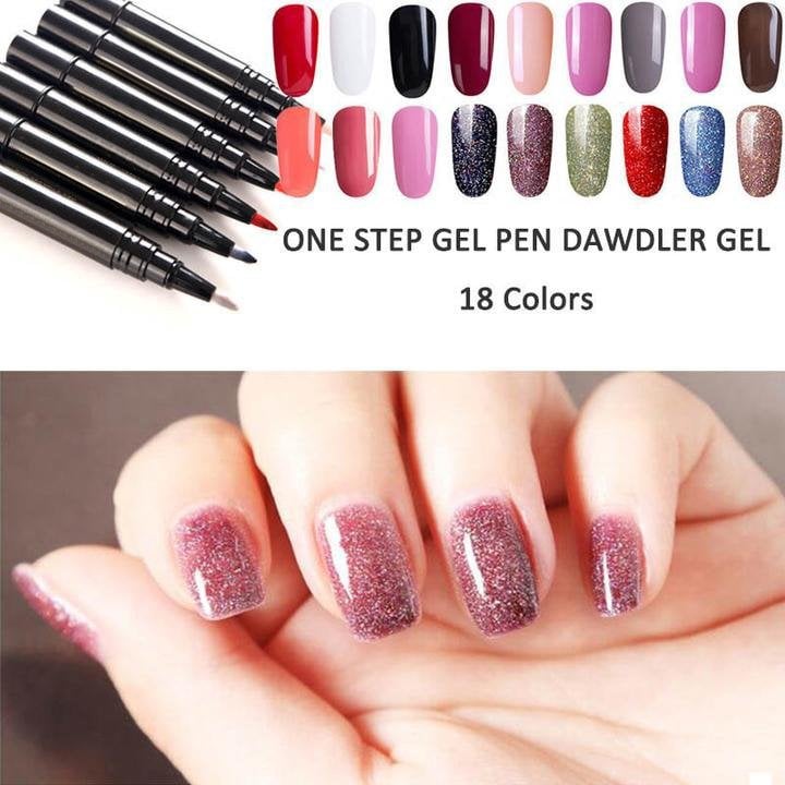 🎅Christmas Sale 49% OFF🔥One Step Nail Gel Pen🎁Buy 2 PCS Or More Get Free Shipping