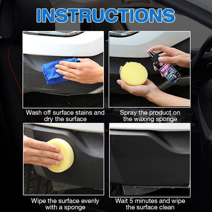 🎅🎄Christmas Sale 🥳Car Interior Leather and Plastic Coating Agent