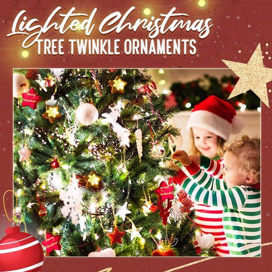 🎊Christmas Pre-sale 🎊 Lighted Christmas Tree Twinkle Ornaments