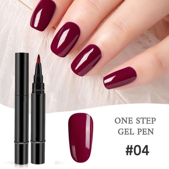 🎅Christmas Sale 49% OFF🔥One Step Nail Gel Pen🎁Buy 2 PCS Or More Get Free Shipping