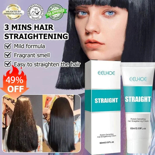 ✨Last Day Save 50%✨ Silk & Keratin Hair Straightening Cream