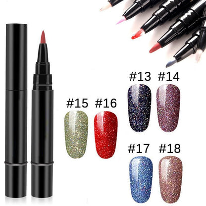 🎅Christmas Sale 49% OFF🔥One Step Nail Gel Pen🎁Buy 2 PCS Or More Get Free Shipping