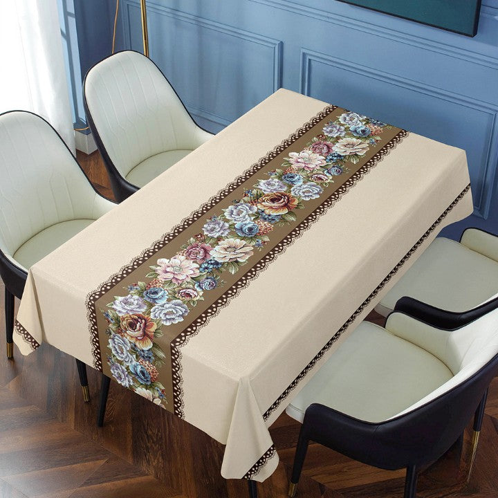 🔥New Year Special 50% OFF🔥Waterproof Oil Resistant Embroidered Tablecloths