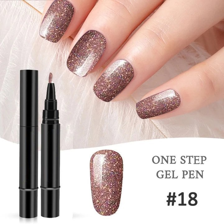 🎅Christmas Sale 49% OFF🔥One Step Nail Gel Pen🎁Buy 2 PCS Or More Get Free Shipping