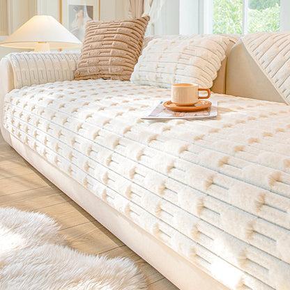 🎁Hot Sale 49% OFF⏳Super Soft Puffy Plush Non-Slip Sofa Cushion Covers