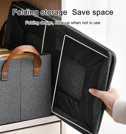 🎁Clearance Sale 49% OFF⏳Foldable Closet Storage Box [Electroplated Thickened Steel Frame