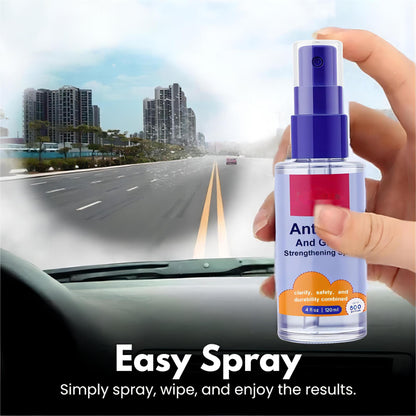 🎅🔥Buy enough and get free🎄🎊 Long-lasting Anti-Fog Spray for Windshield（50% OFF）