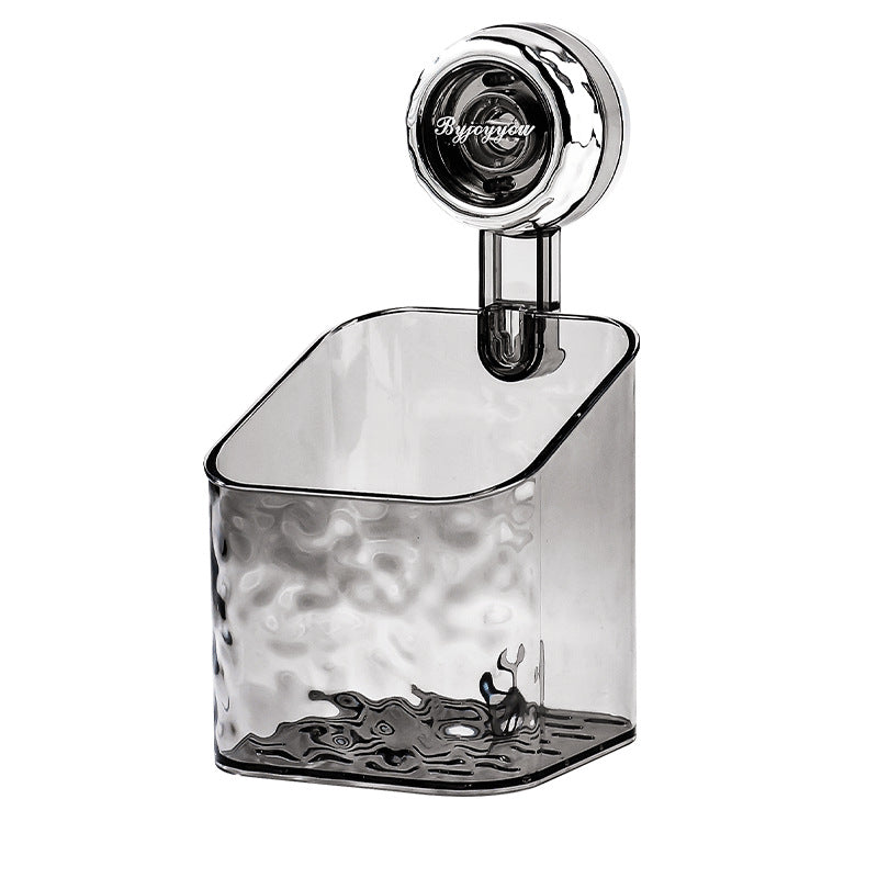 🛁✨Light Luxury Style Glacier Pattern Suction Cup Shelf – deenor-co