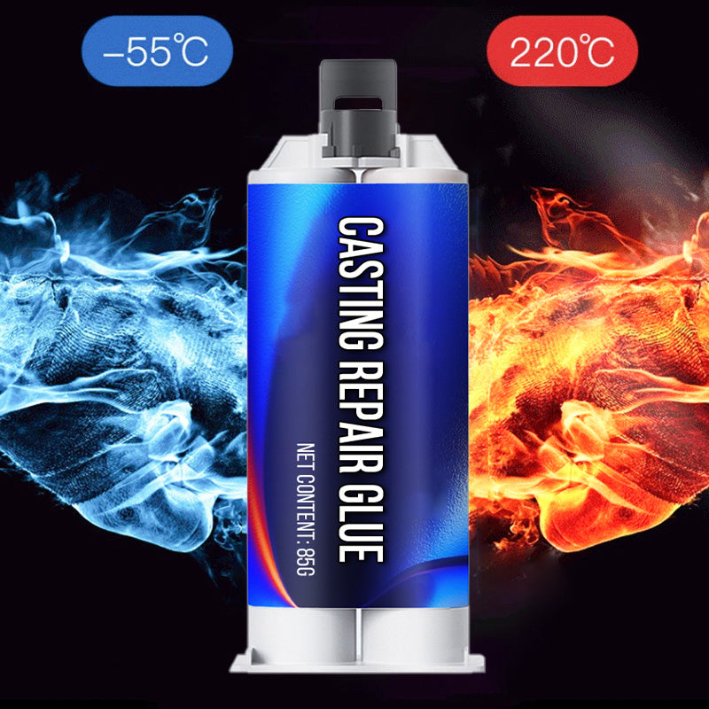 🌟2023-Christmas Hot Sale🎅Casting Repair Glue High Temperature Resistant Liquid Metal Repair Glue